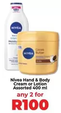 Nivea - Hand & Body Cream or Lotion