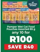 Pamper - Wet Cat Food Pouches