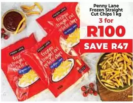 Frozen - Straight Cut Chips