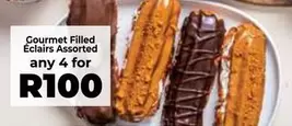 Gourmet - Filled Éclairs Assorted