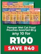 Pamper - Wet Cat Food Pouches
