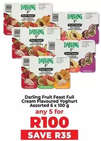 Darling - Fruit Feast Full Cream Flavoured Yoghurt