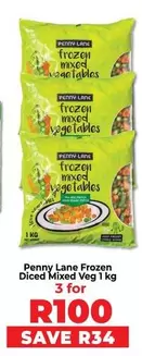 Frozen - Diced Mixed Veg