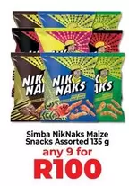 Simba - NikNaks Maize Snacks