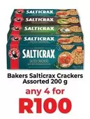 Bakers - Salticrax Salted Crackers