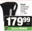 Royal - Automatic Cordless Kettle