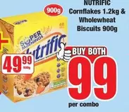 Nutrific - Cornflakes & Wholewheat Biscuits