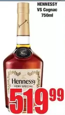 Hennessy - VS Cognac 750ml
