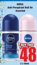 Nivea - Anti-Perspirant Roll On