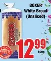 Boxer - White Bread (Unsliced)