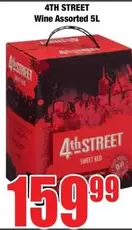 4th Street - Wine Assorted 5L