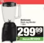 Mellerware - Black Jug Blender