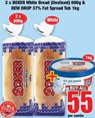 Boxer - White Bread (Unsliced)