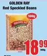 Golden Ray - Red Speckled Beans