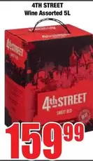 4th Street - Wine Assorted 5L