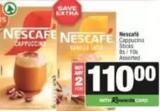Nescafé - Cappuccino Sticks
