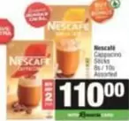 Nescafé - Cappuccino Sticks