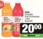 Spar - Smoothie Fruit Concentrate