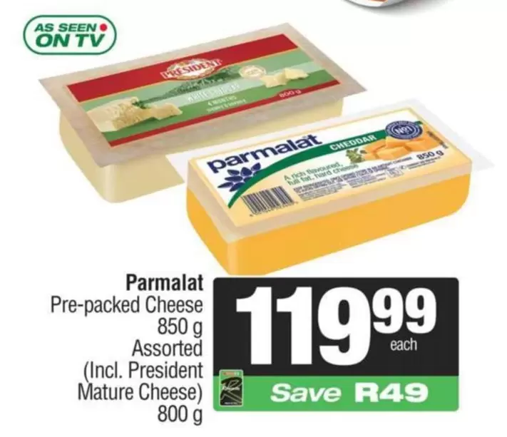 Parmalat - Pre-packed Cheese
