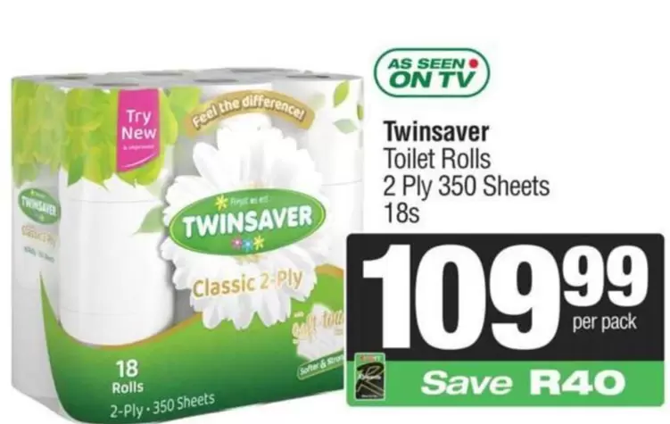 Twinsaver - Toilet Rolls