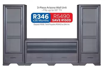Total - 3-Piece Arizona Wall Unit
