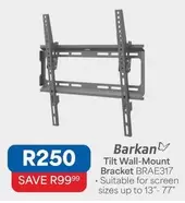 Tilt Wall-Mount Bracket BRAE317