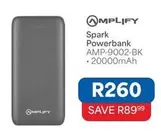 Spark Powerbank AMP-9002-BK