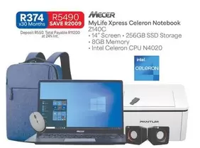 Mecer - MyLife Xpress Celeron Notebook Z140C