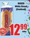 Boxer - White Bread (Unsliced)