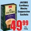 Jacobs - Cardbury Mocha Cappuccino Sachets