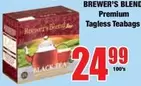 Premium Tagless Teabags