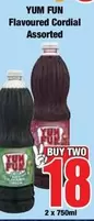 Flavoured Cordial Assorted