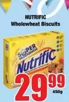 Nutrific - Wholewheat Biscuits