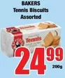 Bakers - Tennis Biscuits Assorted