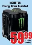 Monster - Energy Drink Assorted