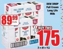 Full Cream Long Life Milk