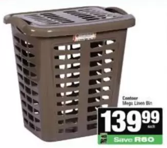 Contour Mega Linen Bin