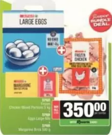 Spar - LARGE EGGS, FROZEN CHICKEN, MARGARINE