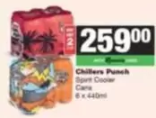 Chillers Punch Spirit Cooler