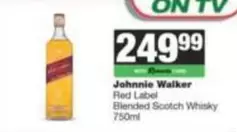 Johnnie Walker - Red Label Blended Scotch Whisky 750ml
