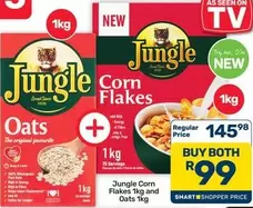Jungle Oats - Corn Flakes and Oats