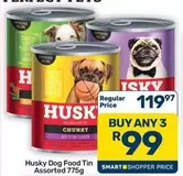 Husky - Dog Food Tin