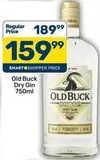 Old Buck -  Dry Gin 750ml