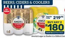 Amstel - Lager or Radler