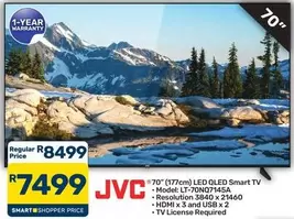 JVC - 70" (177cm) LED QLED Smart TV LT-70NQ7145A