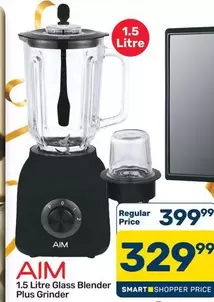 Aim - Glass Blender Plus Grinder