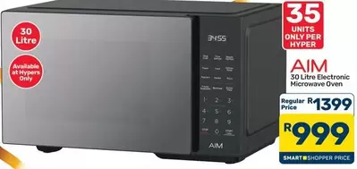 Aim - 30 Litre Electronic Microwave Oven