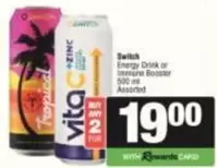 Switch - Energy Drink or Immune Booster