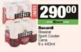 Bacardi - Spirit Cooler Cans