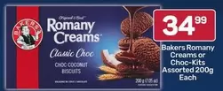 Bakers - Romany Creams or Choc-Kits